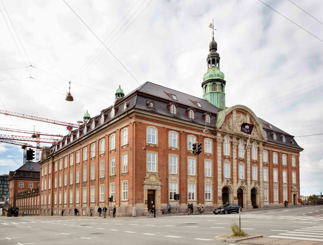 Köpenhamn hotell villa copenhagen fasad