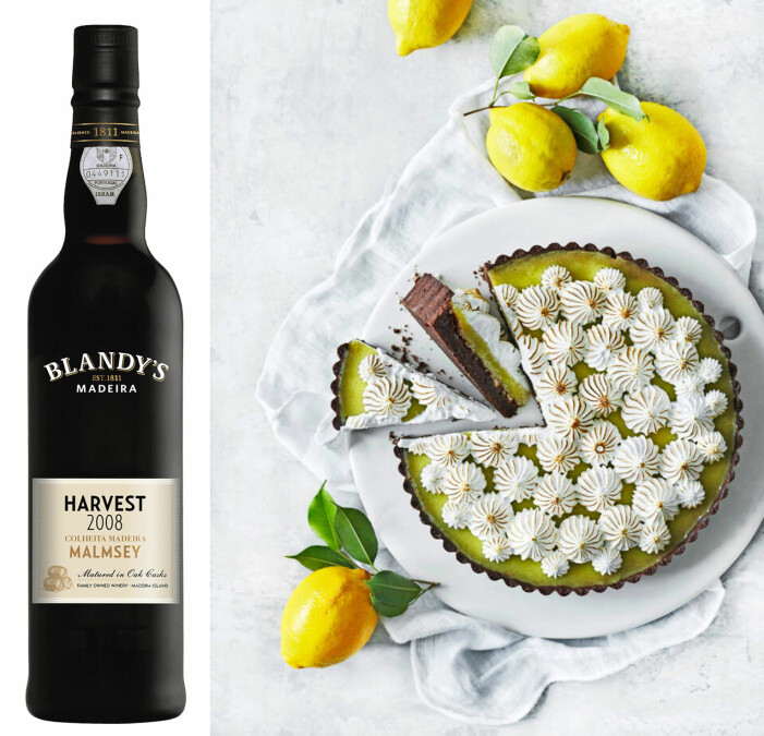 Citronpaj med Madeira