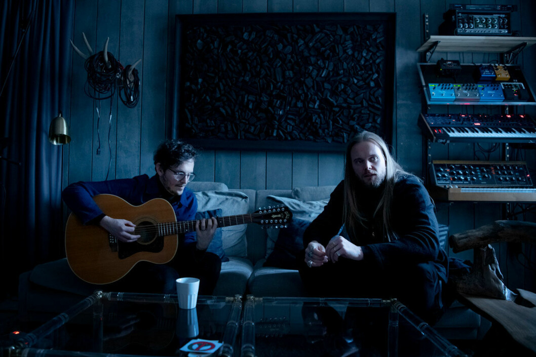Salem al Fakir och Vincent Pontare har tidigare arbetat med Avicii, bland annat i skapadet av låten <em>Hey Brother</em>. Foto: Elisabeth Ubbe/NY Times/TT Salem al Fakir och Vincent Pontare