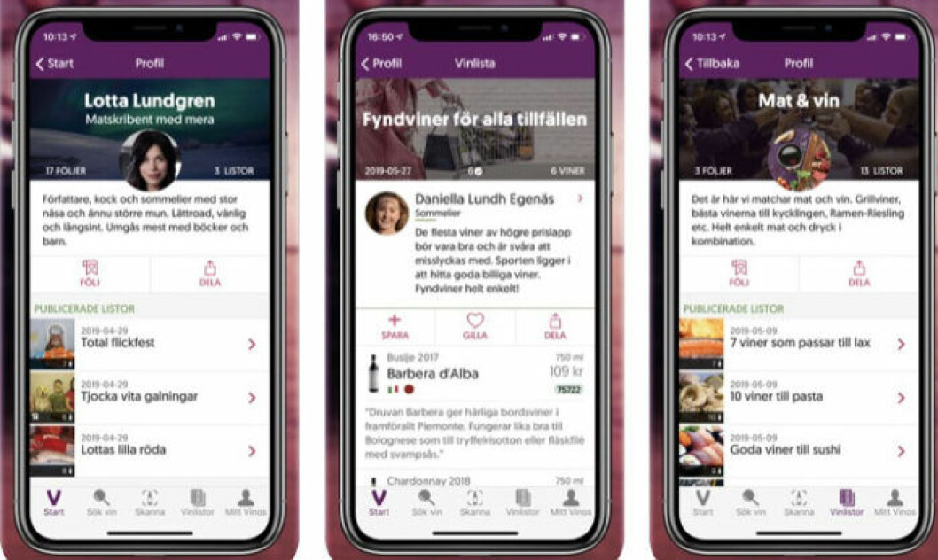 Vin-appen Vinos