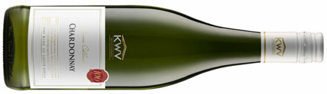 KWV Chardonnay (nr 7055), Sydafrika: Western Cape, 79 kr
