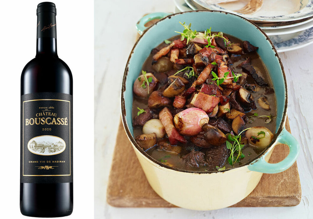 Château Bouscassé passar till Boeuf Bourguignon. Château Bouscassé passar till Boeuf Bourguignon.