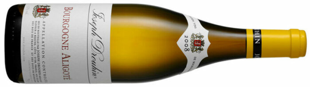 Joseph Drouhin Bourgogne Aligoté (nr. 5500), Frankrike: Bourgogne, 119 kr.