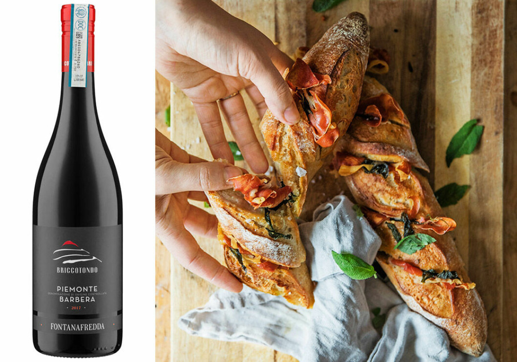 Briccotondo Barbera passar till prosciutto. Briccotondo Barbera passar till prosciutto.