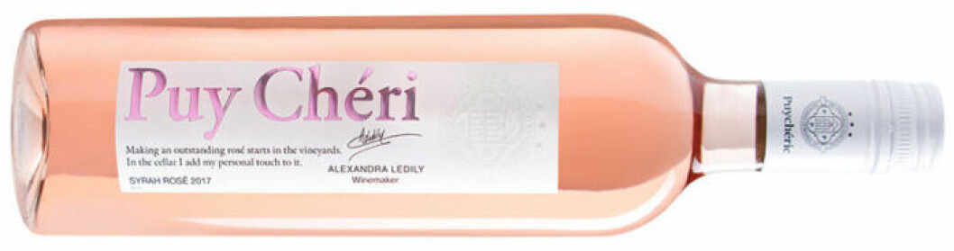Puy Chéri Syrah Rosé (nr 2209), Frankrike, Languedoc-Roussillon, 75 kr.