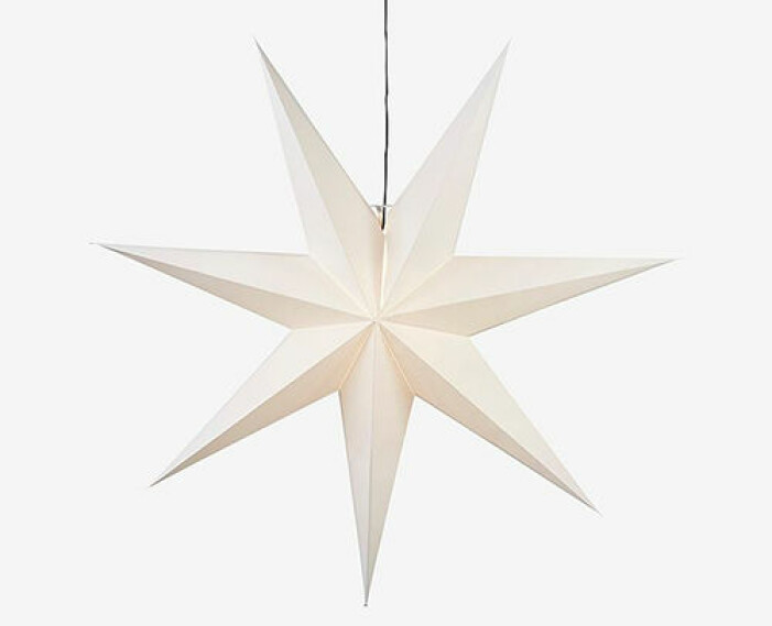 vit julstjärna från star trading