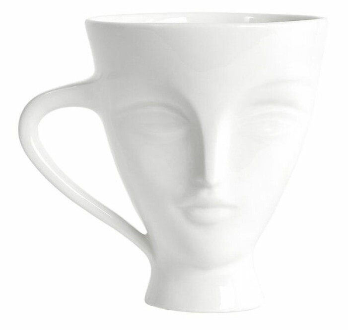 vit kaffekopp adler