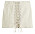 vit kort kjol med snörning från H&amp;M 2022