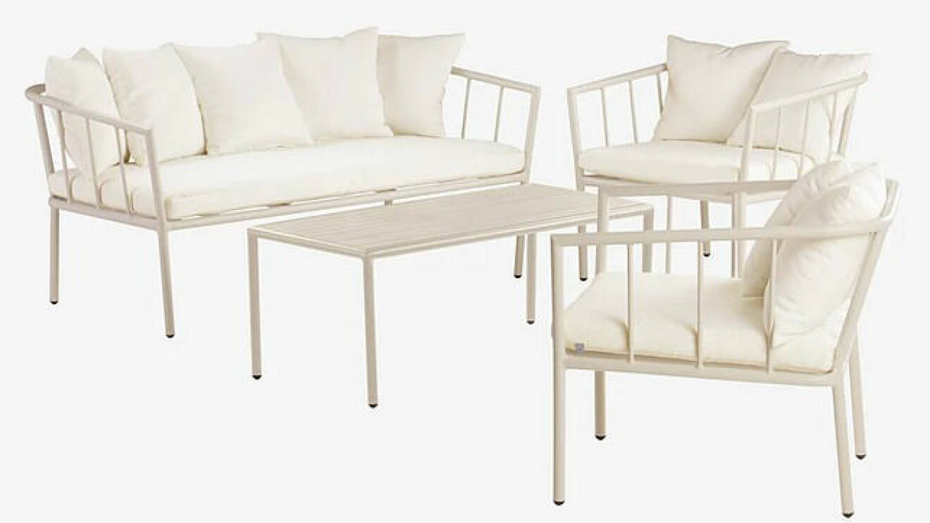 vita loungemöbler från jotex