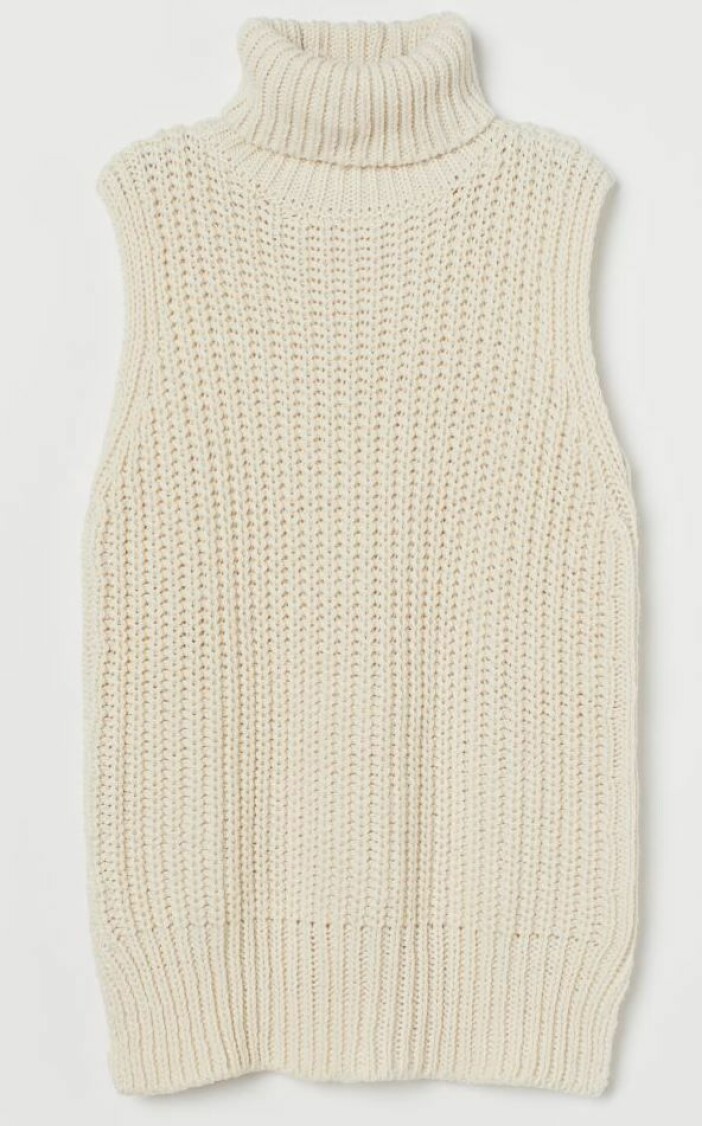 Vit poloväst från H&M.