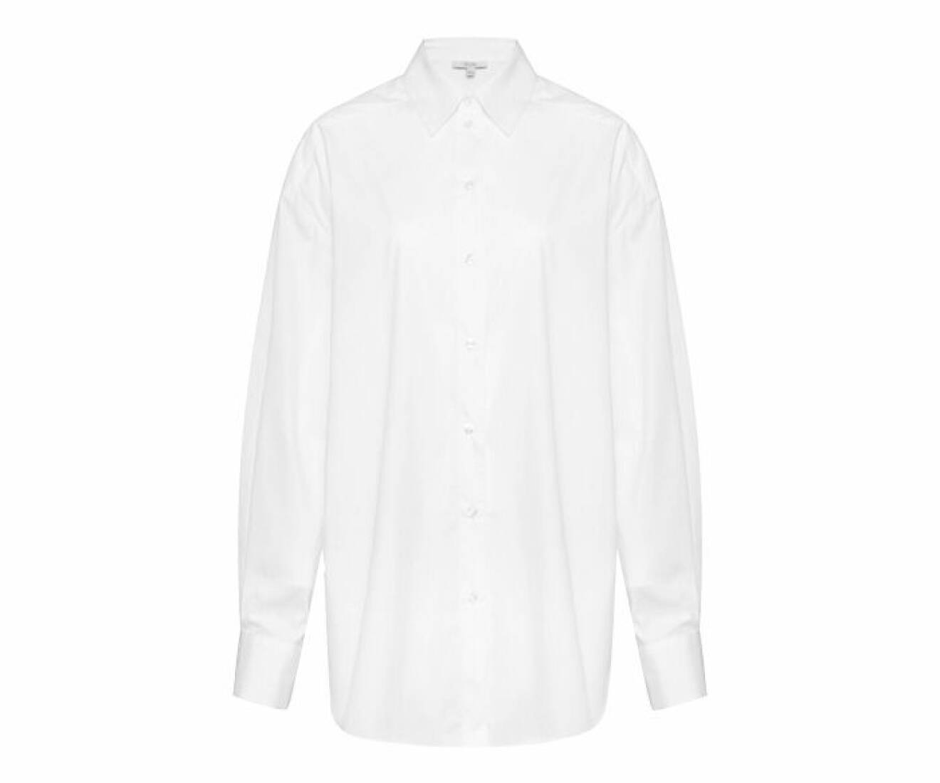 klassisk skjorta i vit nyans gjord i ekologisk bomull från Dagmar