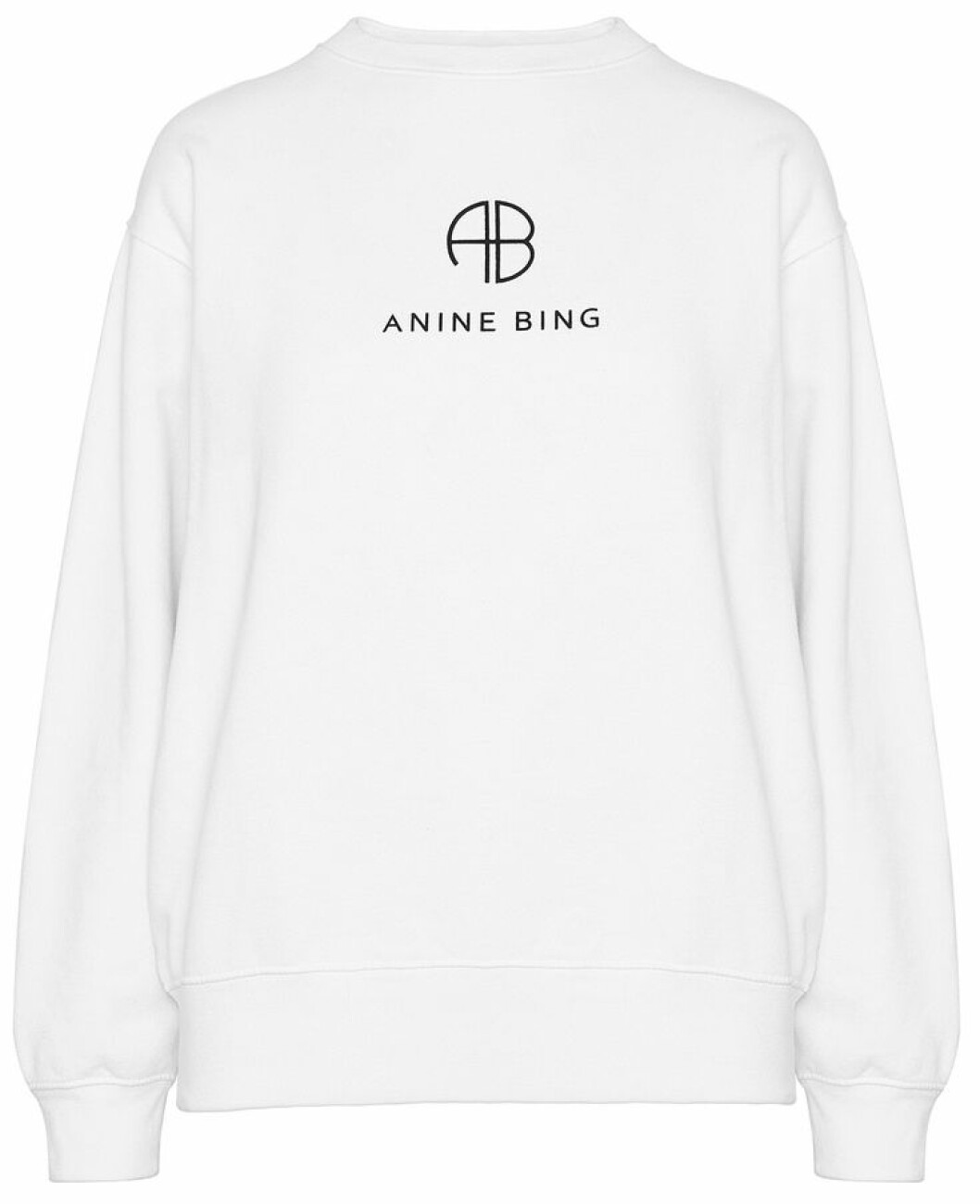 vit tjocktröja från Anine Bing.