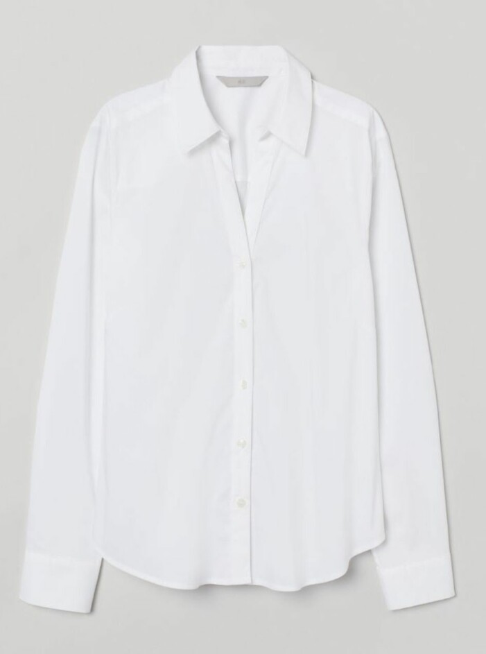 Vit skjorta H&M