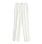 vita byxor i linneblandning med hög midja och veck framtill från Lindex