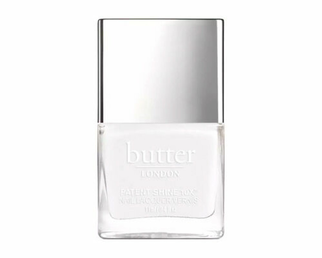 vitt nagellack manikyr trend trendiga naglar