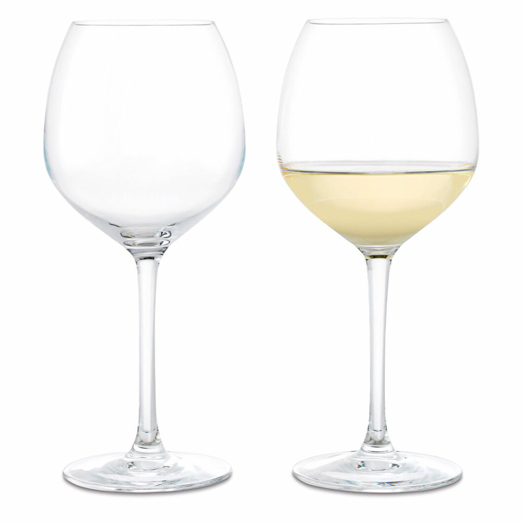 Vitvinsglas från Roendahl
