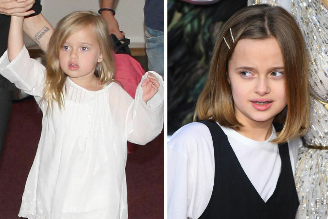 Vivienne Jolie-Pitt. Vivienne Jolie-Pitt som liten och som 11 år