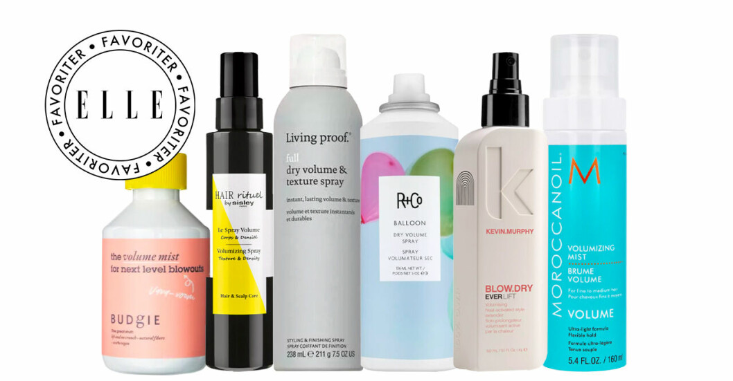 volymspray bäst i test bästa volym spray volymsprej