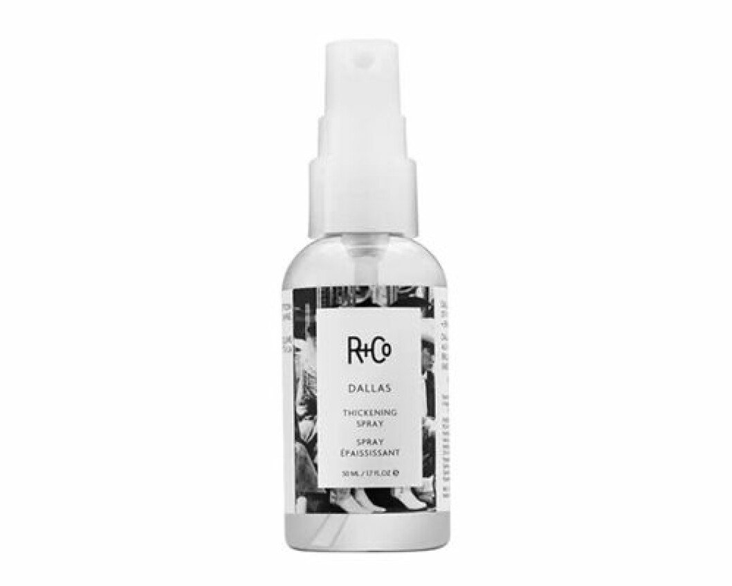 volymspray styling rundborste tips