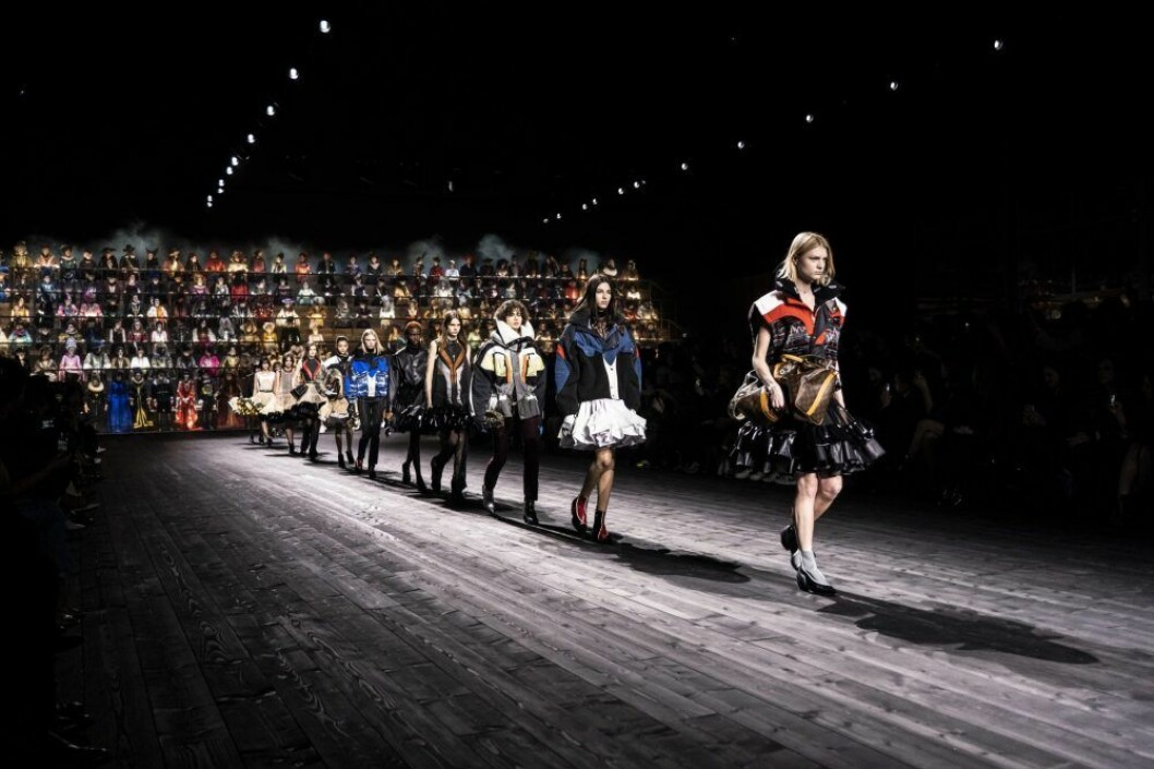 Louis Vuitton AW20-visning i Paris. Louis Vuitton AW20-visning i Paris.