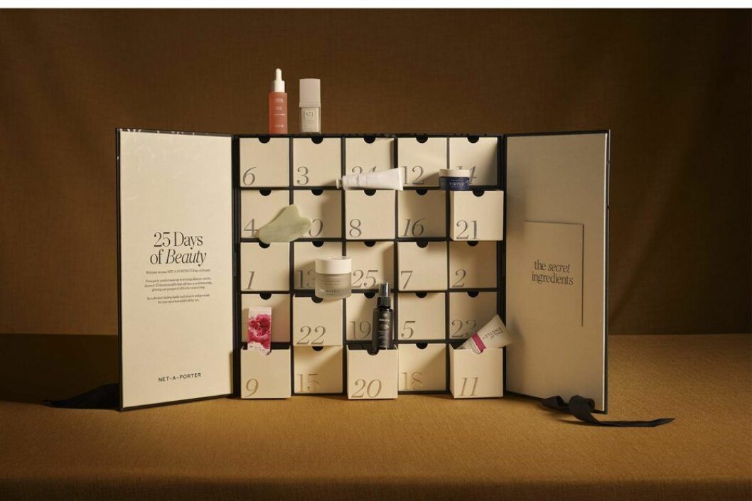 Net-a-porters adventskalender är en DRÖM för alla beautyintresserade. Net-a-porter julkalender