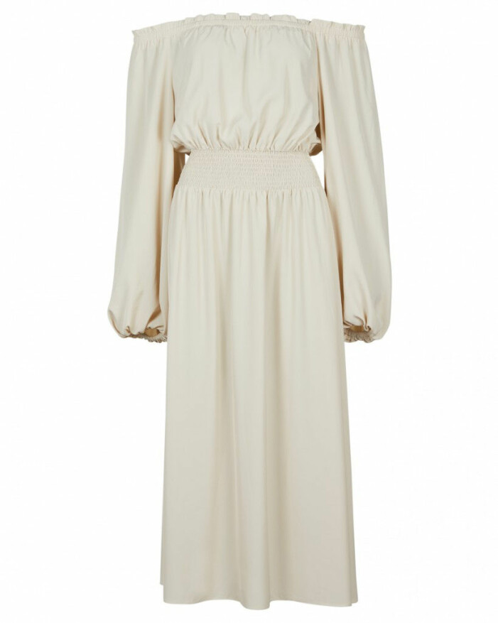 beige klänning
