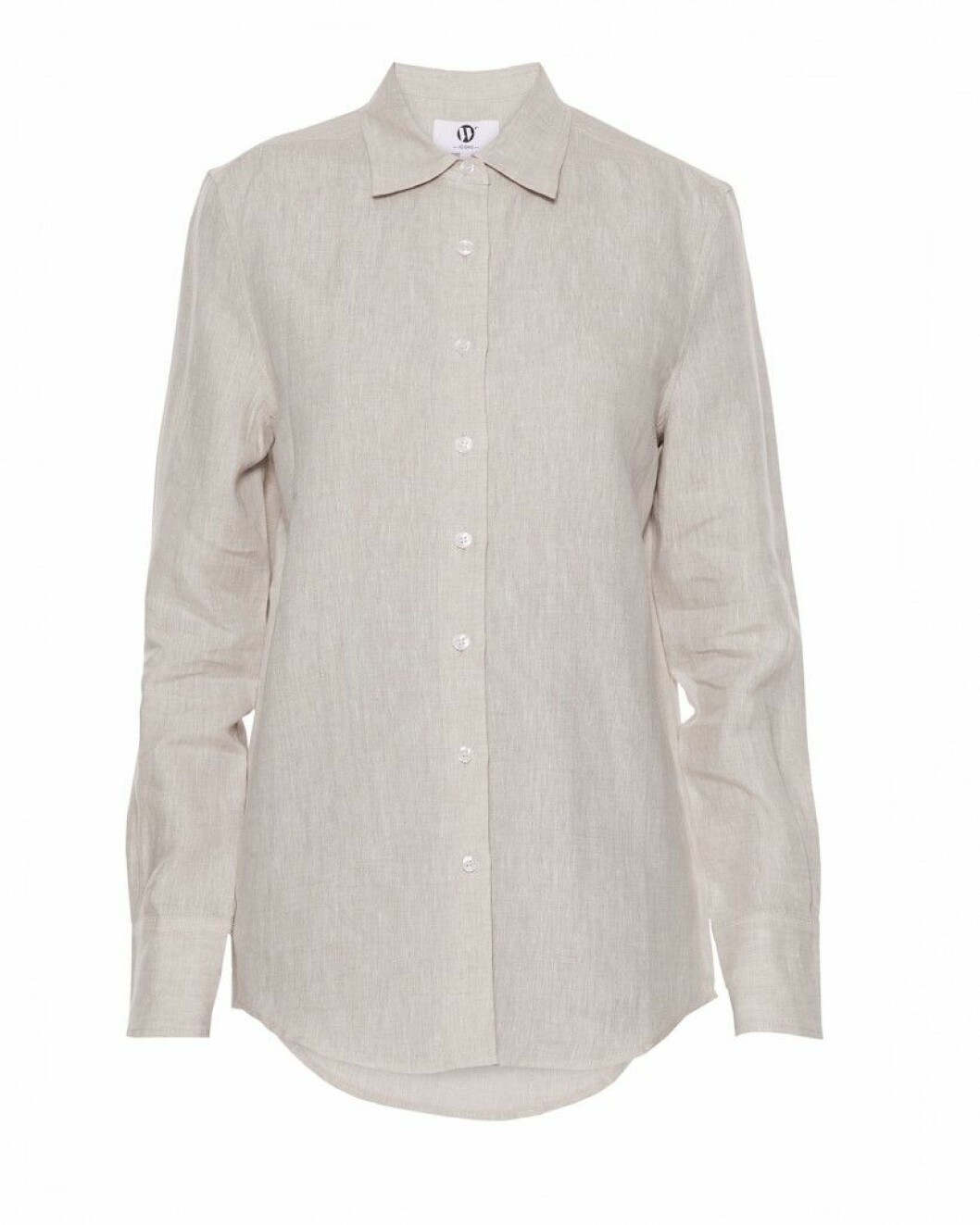 beige linneskjorta Wakakuu.