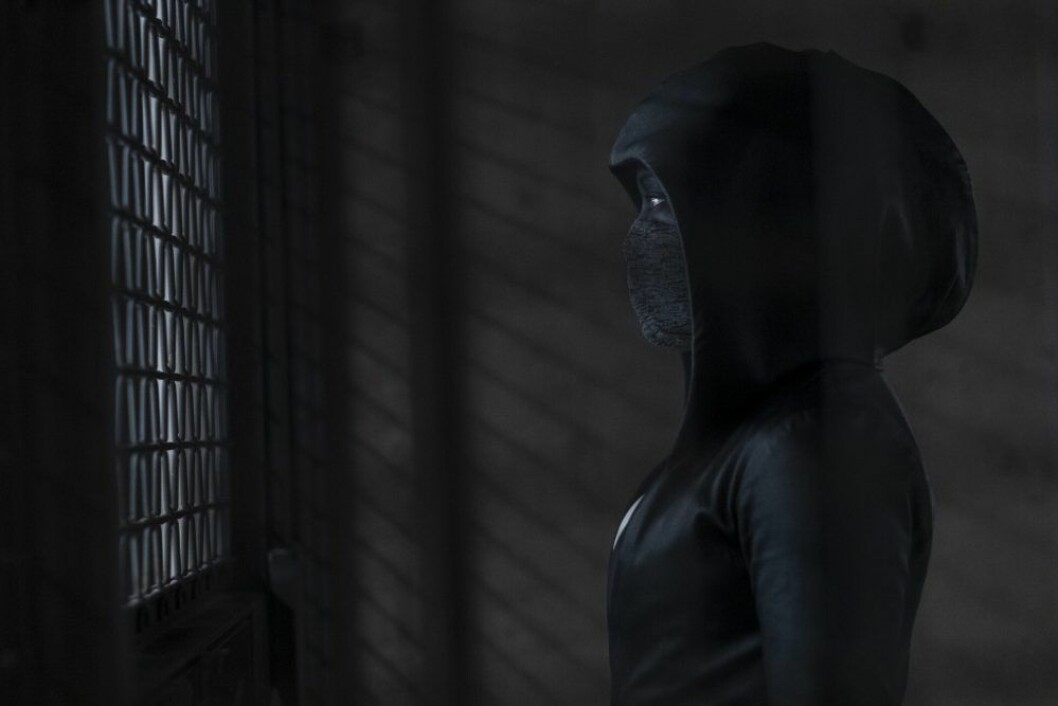 En bild från tv-serien Watchmen, som har premiär på HBO den 21 oktober.