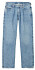 Perfekta YK2-jeans med låg midja och voluminösa raka ben från Weekday.