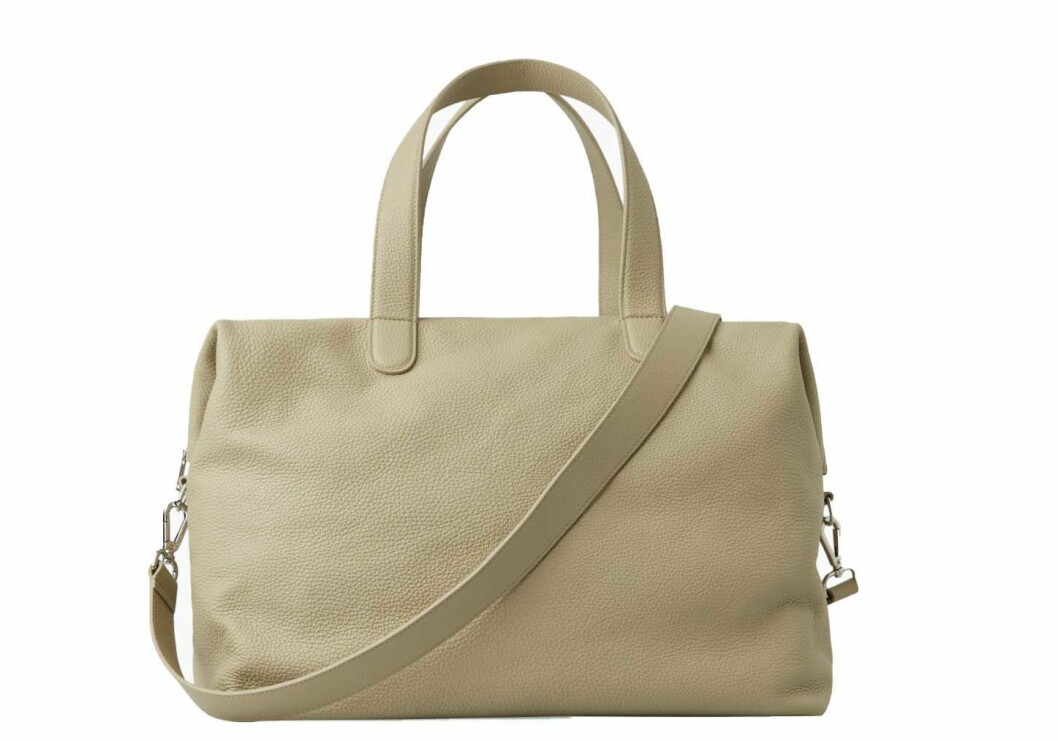 Beige weekendbag från COS