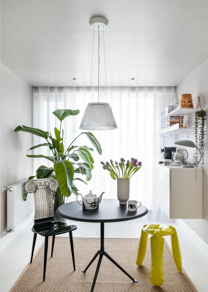 Hemma hos designern Wenbin Lee i Wuhan matplats