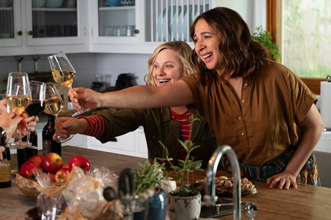 En bild från filmen Wine Country som släpptes 2019 på Netflix.