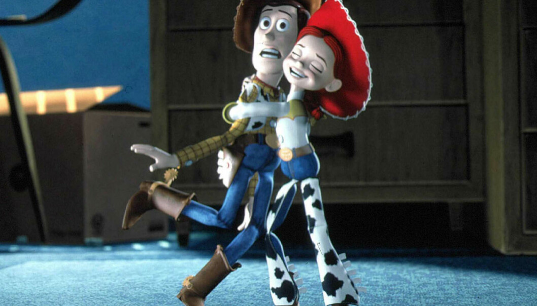 Woody och Jessie i <span class=" italic" data-lab-italic_desktop="italic">Toy Story 2</span>.
