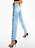 Y2K-mode: jeans med knytning i sidan från Boohoo 2022