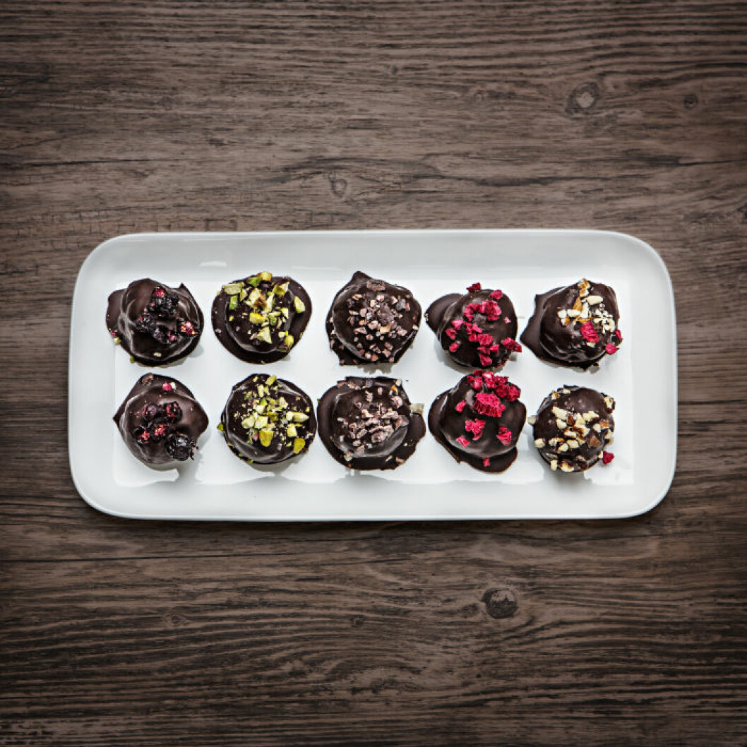 sockerfritt julgodis