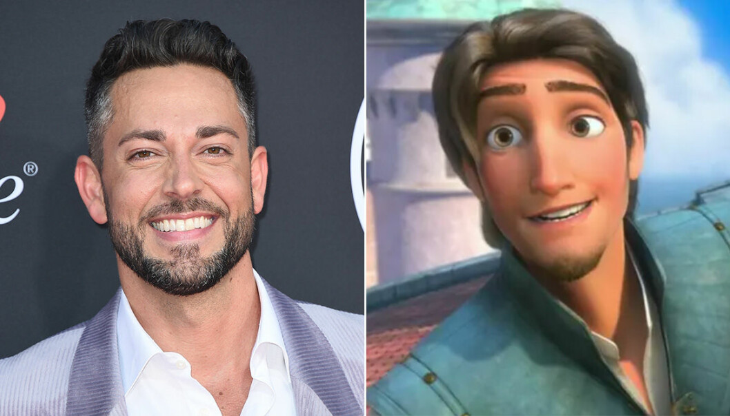 Zachary Levi som Flynn Rider i Trassel (2010):