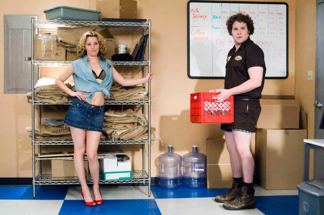 En bild från filmen Zack and Miri Make a Porno, som hade premiär 2008. 