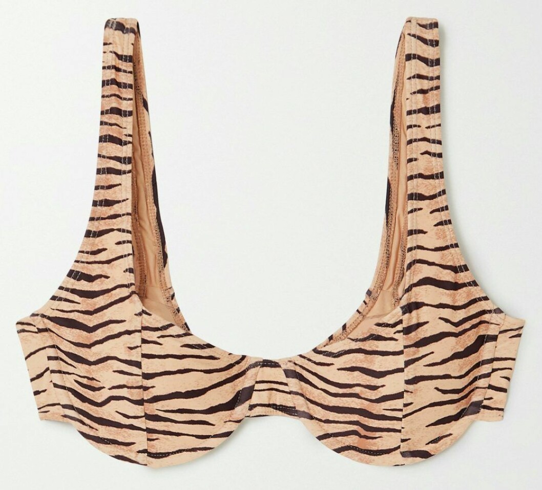tigermönstrad bikini från Faitfull the brand.
