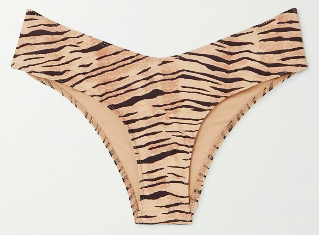 tigermönstrad bikinitrosa från Faitfull the brand.