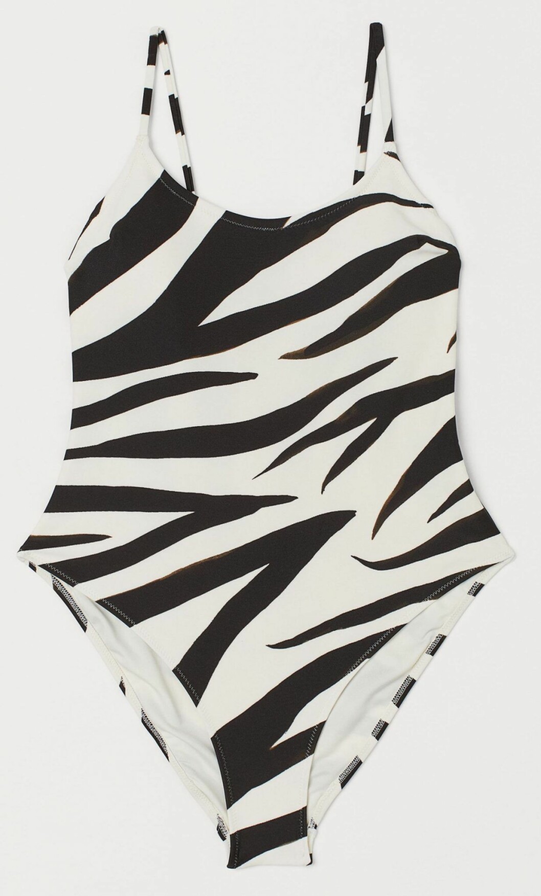 Baddräkt i zebramönster från H&M.
