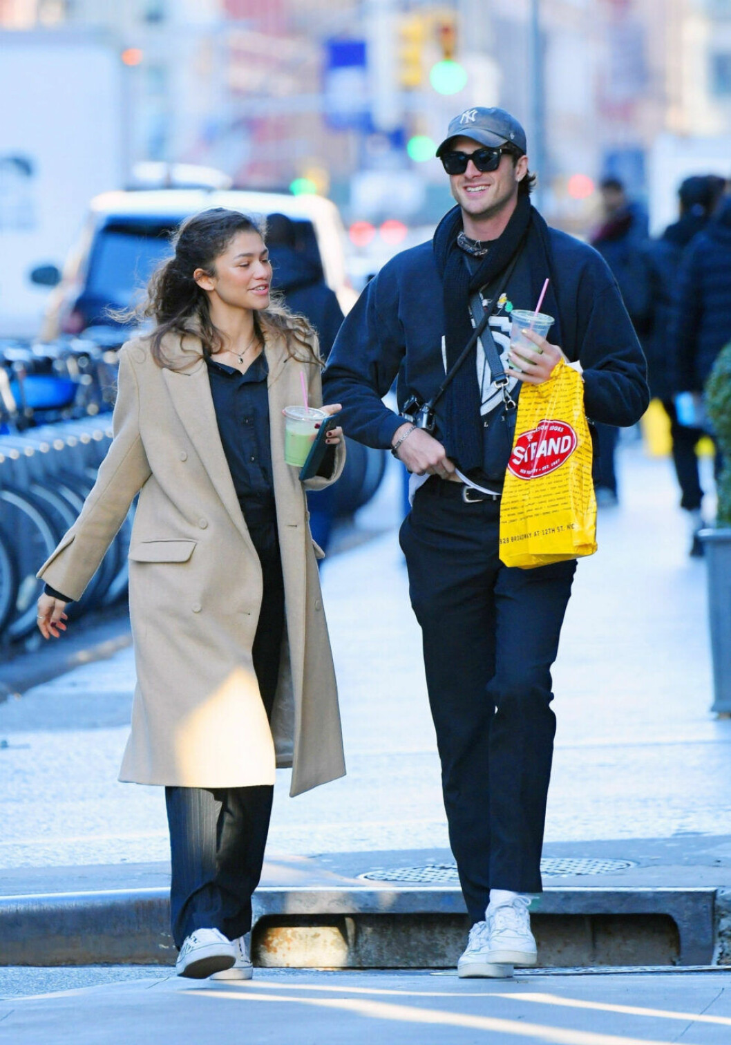 Zendaya och Jacob Elordi syntes i New York. 