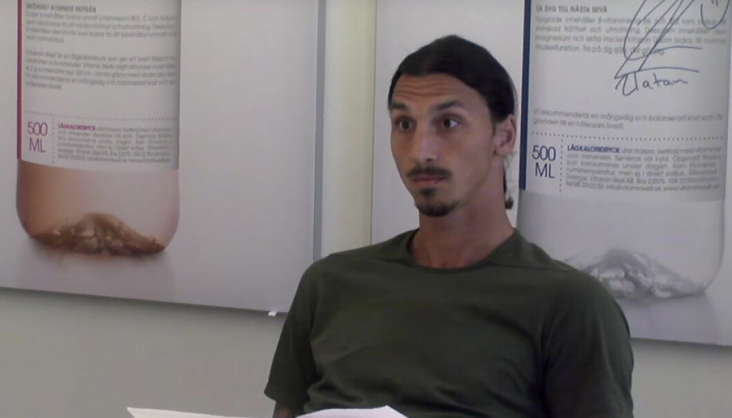 Ny härlig film från Zlatan – här ger han relationstips till arbetssökande